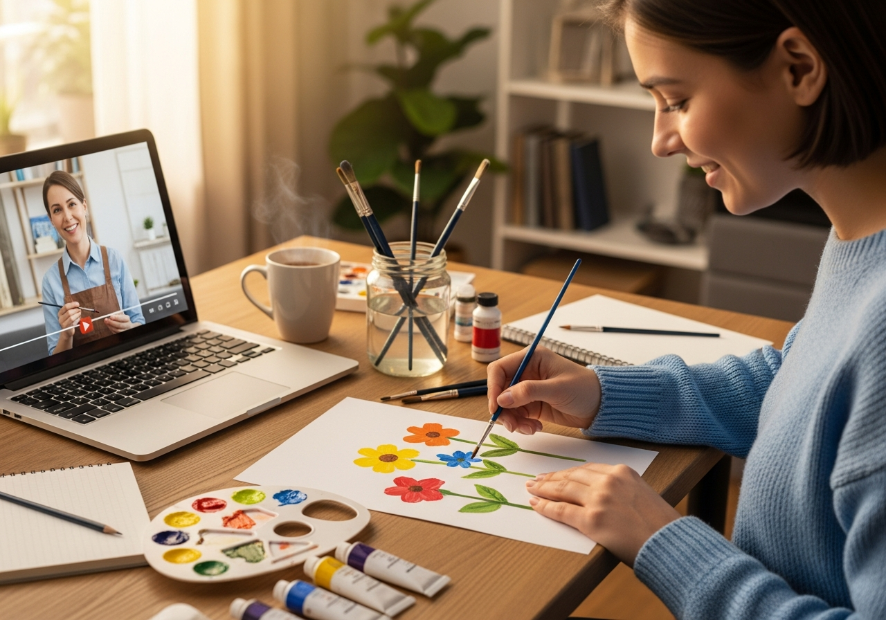 Процесс рисования